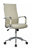 Кресло Art RCH 6015H бежевая экокожа