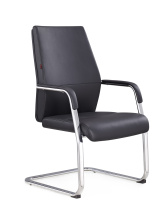 Кресло Solid Meeting черная кожа (Минимальный заказ — от 2 штук.)