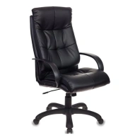 Кресло Бюрократ CH-824B черный экокожа