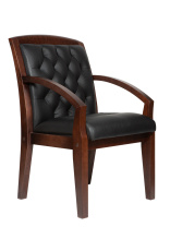 Стул  CONGRESS LUX черная кожа