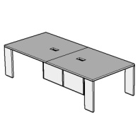 Стол для переговоров Racio 300х130