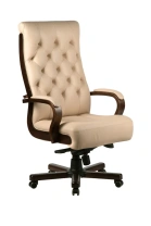 Кресло Лорд СП МБ ЭКС 1.031 (накладки) кожа бежевый