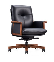 Кресло Norden Vivaldi B 2262 черная кожа Кресло Norden Vivaldi B 2262 черная кожа