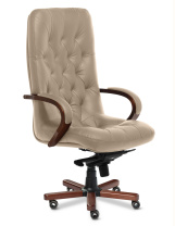 Кресло Multi Office Premier A бежевая кожа Кресло Multi Office Premier A бежевая кожа