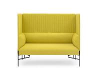 Диван двухместный Toscana с высокой спинкой в ткани 1 категории