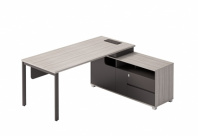 Стол письменный Lido DU86L.160155 S-66/Антрацит