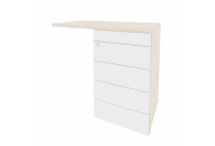 Тумба приставная (TIP-ON) (универсальная л/пр) O.TPU-4 TIP