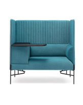 Кресло со столиком Toscana с высокой спинкой в ткани 1 категории