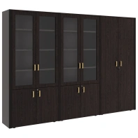 Шкаф высокий для документов и одежды Monza Композиция 5