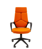 Кресло Chairman 525 оранжевая ткань