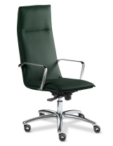 Кресло Epsilon S-line A кожа зеленая Кресло Epsilon S-line A кожа зеленая