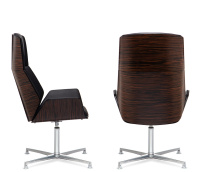 Кресло Overtime D100К шпон кожа Madras 