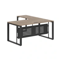 Стол руководителя с приставкой правый Enio ECT 1619M