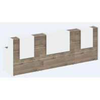 Стойка ресепшен Onix, комплект №15, O.R-K-15