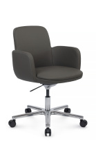 Кресло RV Design Charm B2512 кожа антрацитовая / экокожа