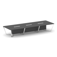 Стол переговоров (ЛДСП+Нерж. сталь) Steel Meet MD-PR.B.SP-16 Стол переговоров (ЛДСП+Нерж. сталь) Steel Meet MD-PR.B.SP-16