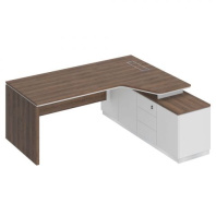 Стол руководителя эргономичный City СИ 120 правый