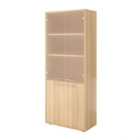 Шкаф высокий со стеклом ДБ42 Шкаф высокий со стеклом ДБ42
