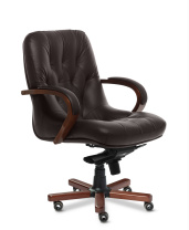 Кресло Multi Office Premier B коричневая кожа Кресло Multi Office Premier B коричневая кожа