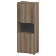 Шкаф высокий Аргентум НТ-580+НТ-600.2+НТ-600.2 Шкаф высокий Аргентум НТ-580+НТ-600.2+НТ-600.2