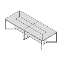 Стол переговоров Metod 330х130