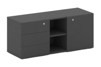 Тумба греденция Cross CRU.GR-1 черный 