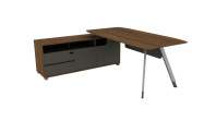Стол письменный Lido DU88L.200180 Темный орех S-53 Стол письменный Lido DU88L.200180 Темный орех S-53