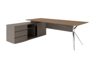 Стол письменный с боковой тумбой Ares Lux WNS2016L TA29YA 