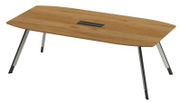 Стол переговоров Lido DU79.240120 Светлый орех (S-83)/Антрацит