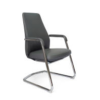 Кресло AR-C1802-V темно-серый кожа+экокожа Кресло AR-C1802-V темно-серый кожа+экокожа