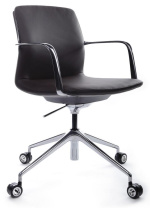 Кресло RV Design Plaza-M FK004-B12 темно-коричневая кожа