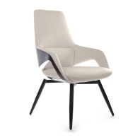 Кресло RV Design Aura ST FK005-C светло-бежевая кожа Кресло RV Design Aura ST FK005-C светло-бежевая кожа
