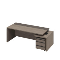 Стол руководителя с тумбой 3-ящичной с замком U.RUS РС 120 правый Стол руководителя с тумбой 3-ящичной с замком U.RUS РС 120 правый