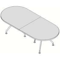 UFO Стол переговоров овальный 450 UFO Стол переговоров овальный 450
