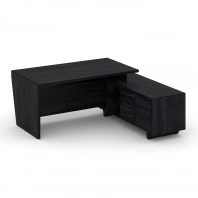 Стол руководителя с тумбой правый Corner COR.SRT-18.2(R)