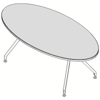 UFO Стол овальный 220 UFO Стол овальный 220