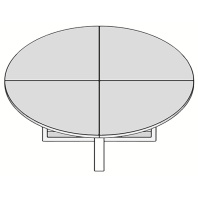 Стол переговоров круглый Framework D200 Стол переговоров круглый Framework D200
