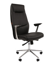 Кресло Chairman Vista черная экокожа Кресло Chairman Vista черная экокожа