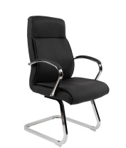 Кресло Chairman CH853 экокожа черное  