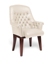 Кресло Zurich BD бежевая кожа