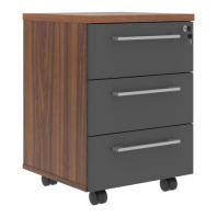 Тумба мобильная Zenn ZMC-3D Даллас/Антрацит Тумба мобильная Zenn ZMC-3D Даллас/Антрацит