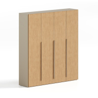 Шкаф 4-х дверный для документов (двери шпон) Aurus AU1820